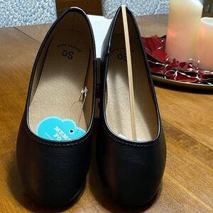 SO Girl’s  Simple Black Flats